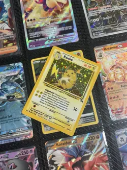 Pokemon Pokemon TCG Raichu 14/62 Fossil English Vintage Holo Rare Card NM/LP - Image 1