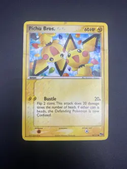 Pokemon Non-Holo PICHU BROS Card POP SERIES 3 Set 16/17 Common promo - Image 1