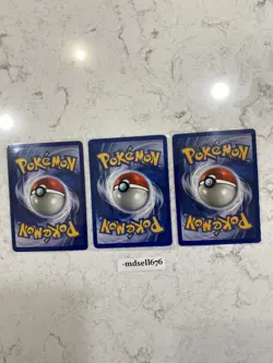 Lot of 3 Pokemon Cards Rare Electabuzz 20/102 - Kangaskhan 26/130 - Promo Mew 8 - Image 5