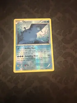 Mantine 27/114 - Steam Siege - Common - Reverse Holo - Pokemon Card TCG D1 - Image 1