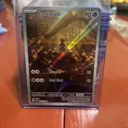 Pokemon TCG Sandygast Scarlet & Violet Paldea Evolved Card 214/19 NM Condition - Image 1