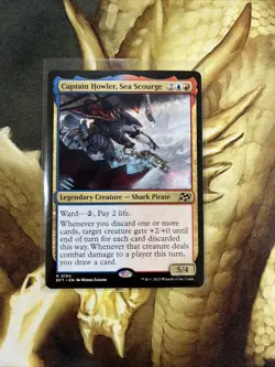 Captain Howler, Sea Scourge Aether Drift 194 Rare NM - Image 1