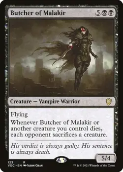 2x Butcher of Malakir VOC NM MTG - Image 1
