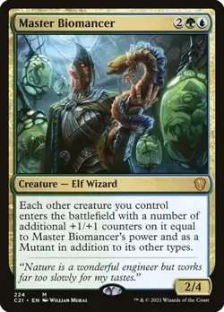 Master Biomancer Commander 2021 NM MTG - Image 1
