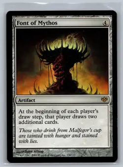 Magic The Gathering Conflux Font of Mythos #136/145 MTG TCG CCG - Image 1