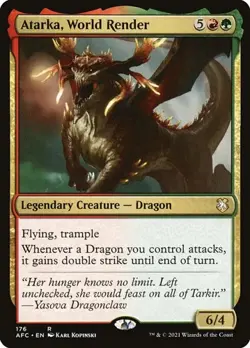 Atarka, World Render AFC NM MTG - Image 1