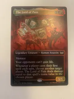 [1x] The Lord of Pain - Foil - Borderless Near Mint, English Duskmourn: House of - Image 1