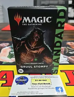 Magic The Gathering TCG Gruul Stompy Green Challenger Deck Factory Sealed - Image 1