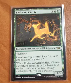 Magic MTG Enduring Vitality DSK 0176 Regular Rare - NM condition - Image 1
