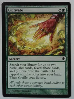 Cultivate *Common* Magic MtG x1 Commander 2013 SP - Image 1
