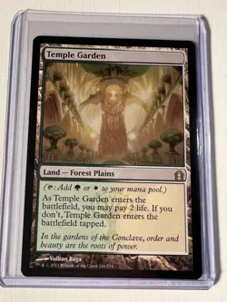 Magic the Gathering Temple Garden Return to Ravnica - Image 1