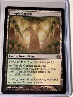 Magic the Gathering Temple Garden Return to Ravnica - Image 2