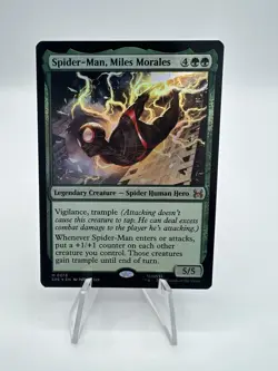 MTG Marvel Spiderman Miles Morales Ultimate Spiderman Foil 0018 - Image 1