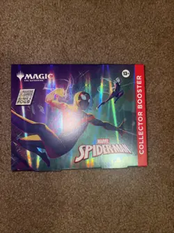 Magic: The Gathering Spider-Man Collector Omega Box Collector Booster Box Sealed - Image 1