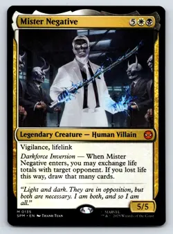 Mister Negative MTG Magic the Gathering M Marvel's Spider-Man 135 NM - Image 1