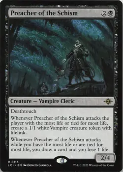 Preacher of the Schism R The Lost Caverns of Ixalan 113 - LP MTG - Image 1