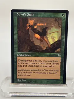 Mirri's Guile Tempest Near Mint Never Played Mtg Magic The Gathering - Image 1