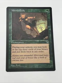 Mirri's Guile Tempest Near Mint Never Played Mtg Magic The Gathering - Image 4