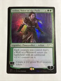 Arlinn, Voice of the Pack (Stained Glass) Secret Lair Drop Foil - Image 1