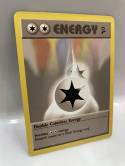 Pokemon Double Colorless Energy 124/130 Uncommon Base Set 2 Mint - Image 3