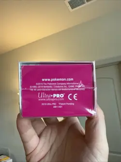 Pokemon EEVEE exclusive LIMITED EDITION Deck Box Ultra Pro PINK New Sealed, - Image 5