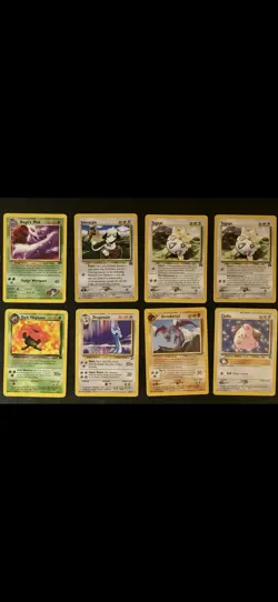 VINTAGE Pokemon Card Lot WOTC Base Set, Fossil, Jungle, Gym Heroes, Etc. MP-LP - Image 3