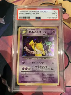 Pokemon TCG ***PSA 9*** Dark Hypno Rocket Gang Holo #097 (Japanese) - Image 1