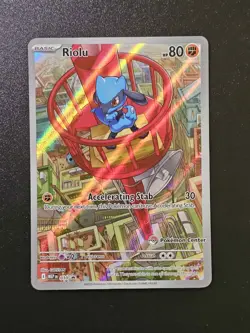 Riolu Mega Evolution ETB Promo - Pokemon Center Edition - Pokemon TCG - Image 1