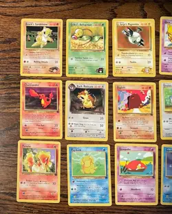 Pokemon TCG 1999-2000 - Gym Heroes/Team Rocket LOT of 15 Cards - LP - Image 2