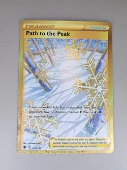 Pokemon TCG Path to the Peak Astral Radiance 213/189 Holo Secret Rare - Image 2