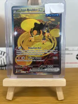 Iron Boulder ex Pokemon • Special Illustration Rare • 207/162 Temporal Forces - Image 2