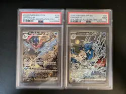 2024 Pokemon Greninja EX 132 and Kingdra EX 131 Promos PSA 9 Sequential - Image 1