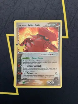 Pokemon TCG Celebrations Team Magma's Groudon 9/95 NM - Image 1