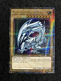 🔥YUGIOH • BLUE-EYES WHITE DRAGON • MP24-EN001 • 1st EDITION • QCR • NEAR MINT🔥 - Image 1