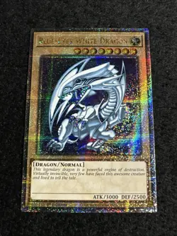 🔥YUGIOH • BLUE-EYES WHITE DRAGON • MP24-EN001 • 1st EDITION • QCR • NEAR MINT🔥 - Image 3