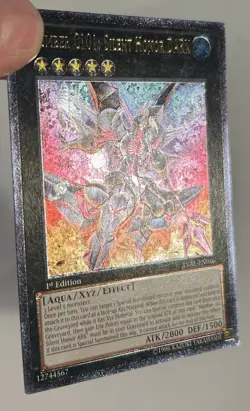 Number C101: Silent Honor DARK LVAL-EN046 Ultimate Rare 1st Edition LP - Image 1