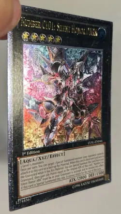 Number C101: Silent Honor DARK LVAL-EN046 Ultimate Rare 1st Edition LP - Image 4