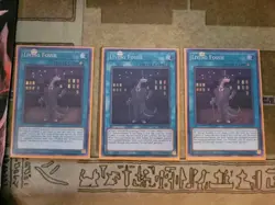 YUGIOH TCG 3X LIVING FOSSIL BLRR-EN015 SECRET 1ST EDITION NM - Image 1