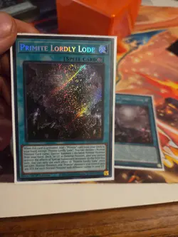 Primite Lordly Lode ROTA-EN058 Rage of the Abyss 1st Edition secret rare - Image 2