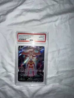2023 PSA 10 Pokemon Crown Zenith Deoxys VMAX Full Art GG45/GG70 Card Gem Mint - Image 1