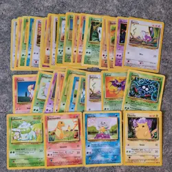 Pokemon Vintage WoTC 125+ Card Collection Lot Rare Uncommon Common - Image 2