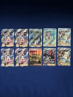Pokemon Card Lot - 10 Cards From 2021-2023 4 arts And 6 Full Arts - Image 1