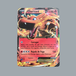 Card Pokemon Portuguese - Charizard EX 11/106 FlashFire Holo Ultra Rare - Image 2