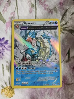 Pokemon Gyarados TGC Full Art Holo Card 21/98 XY Ancient Origins 2015 NM/M - Image 1
