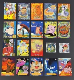 1999-2000/1 Topps Pokemon TV/Movie Animation 20X Card, Sticker, Pop Up Mixed Lot - Image 2
