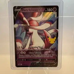 Pokemon TCG: Dark Sylveon V SWSH134 - Black Star Celebrations Promo Holo Card-NM - Image 3