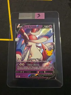 Dark Sylveon V SWSH134 SWSH: Sword & Shield Promo Cards Holo - Image 1