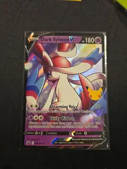 Dark Sylveon V SWSH134 SWSH: Sword & Shield Promo Cards Holo - Image 2