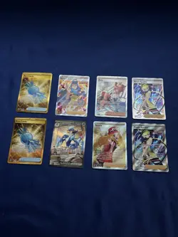 Pokemon Card Lot - 8 Cards From 2021-2023 - 2 Secrect Rares And 6 Full Arts - Image 1