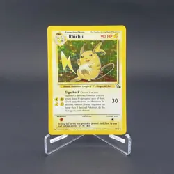 Raichu Fossil 14/62 Pokemon TCG Card Holo Rare WOTC Vintage 1999 - Image 1